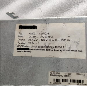 ไดรฟ์ IndraDrive M Series รุ่น HMD01.1N-W0036-A-07-NNNN - Product Image 4