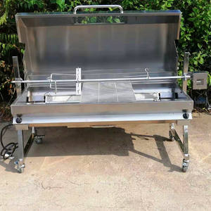 Grill Barbecue da Esterno Personalizzato da Fabbrica con Piastra e Girarrosto <span class=keywords><strong>a</strong></span> <span class=keywords><strong>Gas</strong></span> Propano e Metano - Product Image 3