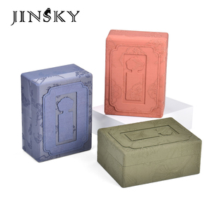 JINSKY Chinese Style Jewelry Box For Necklace Pendant Bracelet Jade Ornament Storage <b>Display</b> Box - Product Image 4