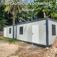 Restaurant commercial personnalisé en conteneur avec mur en verre, bâtiment modulaire préfabriqué pour la restauration, maison conteneur préfabriquée de 40 pieds ou 20 pieds