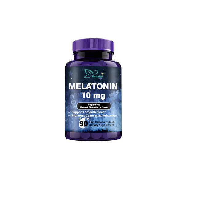 Private Label Melatonin Supplements Promote Deep Sleep and Sleep Quickly Sleep Tablets Melatonin Tablets 10mg Sugar Free