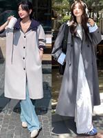 Manteau long décontracté en coton épais pour femme, style rétro japonais et coréen, simple boutonnage, collection hiver 2025 – Prix de gros