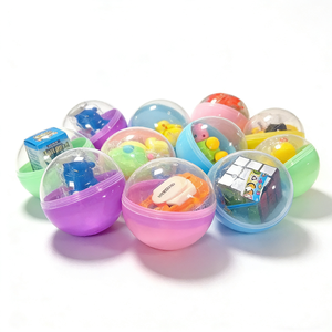 Capsules de jouets surprise préremplies de 100-120 mm, capsules transparentes pour machine Gashapon, pour poupées en peluche - Product Image 5