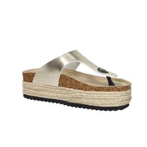 Sandalias Armata Di Mare para Mujer, Doradas, Talla 39, Tacón de 5.5 cm, Plataforma de Corcho - Product Image 2