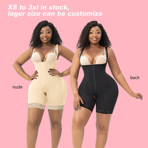 Faja moldeadora de cuerpo con relleno de cadera para <span class=keywords><strong>mujer</strong></span>, pantalones cortos con cremallera, ropa moldeadora Bbl con almohadillas - Product Image 6