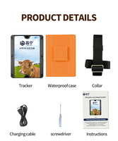 GUPTOMES V9 Rastreador GPS Todo en Uno, Dispositivo 4G con Geo-Fence, 10k MAh, IP68, para Rastreo de Ganado, Vehículos y Activos de Rancho, Seguridad Agrícola