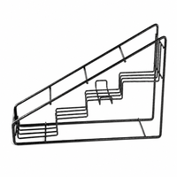 Support de rangement en fil métallique pour bouteilles et bidons en acier inoxydable pour café, bar, restaurant, cuisine, garde-manger, présentation de marchandises - Rangement moderne