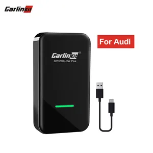 محول Carlinkit 3.0 اللاسلكي CarPlay, محول USB لسلك CarPlay سيارات الوسائط المتعددة التوصيل والتشغيل Dongle تحويل زر واحد