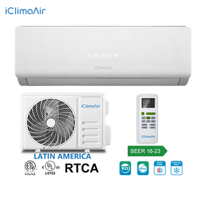 Climatiseur mural split à fréquence variable 16 SEER 2 tonnes 24000 Btu 220V 60Hz pour usage domestique et hôtelier, vente en gros OEM - Product Image 1