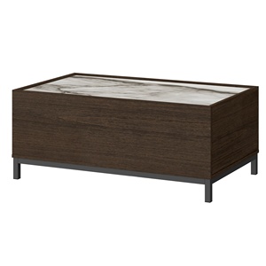 <span class=keywords><strong>Commode</strong></span> <span class=keywords><strong>de</strong></span> chambre à coucher <span class=keywords><strong>de</strong></span> style contemporain assortie en <span class=keywords><strong>noyer</strong></span> et marbre <span class=keywords><strong>Commode</strong></span> à 6 tiroirs Armoire à seau en bois disponible dans le salon - Product Image 6