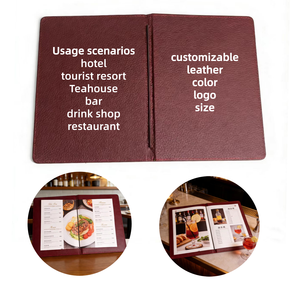 Porta Menús con Banda Elástica para Cafeterías, Panaderías, Bares, Resorts Turísticos, Hoteles y Restaurantes, Porta Menús con Banda Elástica de Cambio Rápido - Product Image 4