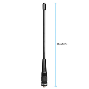 Retevis Rhd-701 Walkie Talkie Antenna Uv Dual Band Sma F Female Connector 9045 - Product Image 3