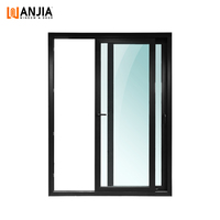 Fabricant de haute qualité à coupure thermique intérieur extérieur maison plastique acier porte coulissante en verre PVC porte coulissante Upvc porte coulissante