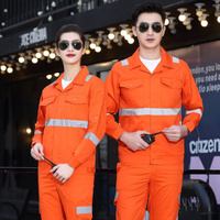 Combinaisons de travail à bandes réfléchissantes haute visibilité pour hommes et femmes Combinaisons de travail en tissu de sécurité Uniformes de construction Vêtements