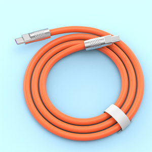 สายซิลิโคน PD 60W USB-C กับ USB-C สายชาร์จข้อมูลเร็วสุดเหมาะสำหรับ iPhone 16 15<span class=keywords><strong>ชาร์จ</strong></span>เร็วสายข้อมูล - Product Image 2
