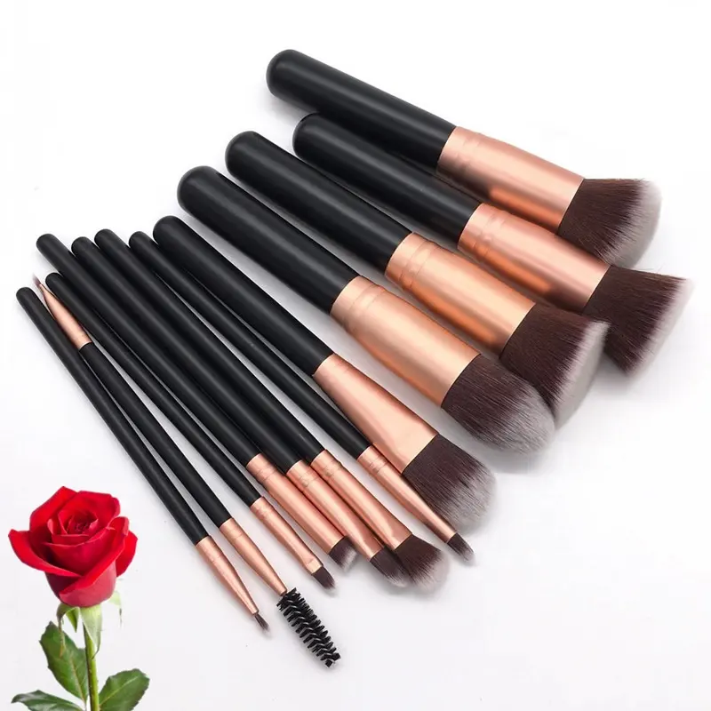 Profesional Make Up Brushes Grosir Foundation Bubuk Blush Kosmetik Alat Portabel Makeup Brush Set