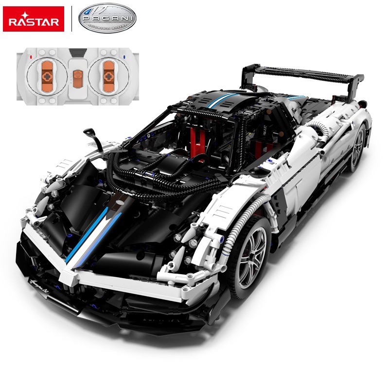 RastarPaganiライセンス1:8ビルディングブロックレンガ車Rc