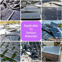Mesin Pemisah Panel Surya Otomatis Beroperasi Mudah dengan Rangka Aluminium untuk Pengolahan dan Daur Ulang Panel Surya