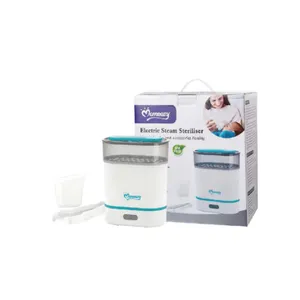Stérilisateur à vapeur électrique multifonction, facile à utiliser, pour l'alimentation des bébés, pour le nettoyage des biberons, portable