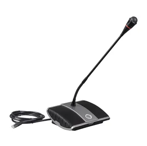 T Digital Conference System Digital Conference Delegate Unit Microphone With Discussion Central Unit Gooseneck Microphone