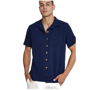 Chemise en flanelle décontractée pour homme, 100% coton, teinture à la fibre, à carreaux, coupe ajustée, manches longues, respirante, séchage rapide, design personnalisé, automne - Product Image 3