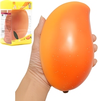 Squishies en peluche moelleux et parfumés, en forme de mangue dorée géante à remontée lente, jouets Squishy Dumpling