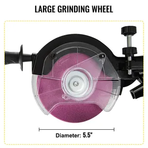 Affûteuse de chaîne de <span class=keywords><strong>tronçonneuse</strong></span> 230W, machine professionnelle de meulage de chaînes, affûteuse de chaînes multi-angles 3000 tr/min, affûteuse électrique de lames de <span class=keywords><strong>tronçonneuse</strong></span> - Product Image 5