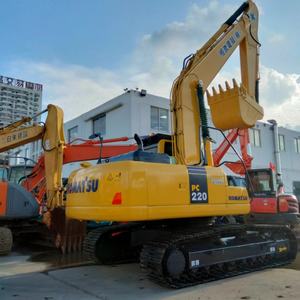 รถขุดตีนตะขาบ Komatsu PC220-8 มือสองคุณภาพสูง ขนาด 23 ตัน ขนาดกลาง ชั่วโมงการทำงานต่ำ เครื่องยนต์ มอเตอร์ ปั๊ม พร้อมจัดส่ง - Product Image 4