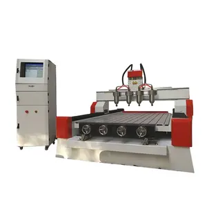 Hàn quốc 4 trục gỗ khắc thiết kế cửa máy cnc router