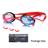 Max Comfort Lunettes de natation à double sangle Lunettes de natation unisexes pour adultes pour hommes et femmes Lunettes de natation de course