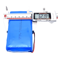 Batterie LiPo plate 20000 mAh 3,7 V 20 Ah GEB 1165113 rechargeable à cycle profond pour compteur d'énergie