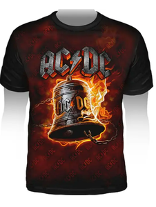 Summer Trend <strong>AC</strong> <strong>DC</strong> Pop Rock Men Clothes Knitted Fashion Street Casual O-neck Short Sleeved <strong>T</strong> <strong>Shirt</strong> for Men/women <strong>t</strong> <strong>Shirt</strong> for Men - Product Image 3