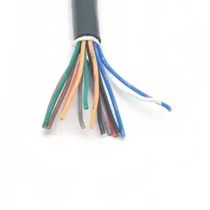 H05VV-F 300/500V 4芯1.5平方毫米柔性多芯聚氯乙烯耐油连接电缆