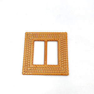 BU0915 accesorios de ropa hebilla para ropa plástico grande 72mm <span class=keywords><strong>80mm</strong></span> rectángulo ajustable cuadrado marrón moda personalizada Multi YMY - Product Image 4