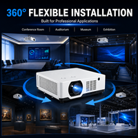 Projecteur laser 3LCD 7200 lumens WUXGA 1920x1200 avec zoom optique 1,6x pour grandes salles