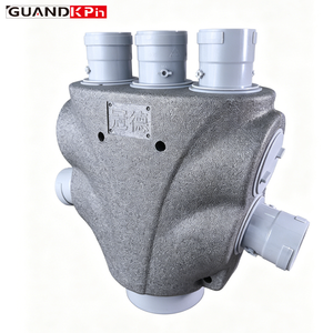 Boîte de collecteur MVHR en polypropylène expansé (EPP) à 7, 8 ou 10 ports, insonorisante et acoustique, pour isolation thermique et réduction du bruit - Product Image 5