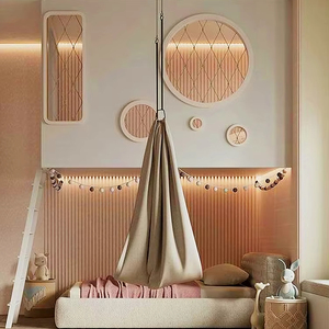 Conception et personnalisation des lits mezzanine pour <span class=keywords><strong>enfants</strong></span> Lits à deux étages pour trous d'arbre pour <span class=keywords><strong>enfants</strong></span> Cabines flottantes et lit de jeu de base secrète - Product Image 1