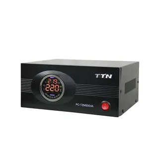 TTN Digital Lcd display Single Phase Voltage Stabilizer lift voltage to appliance use