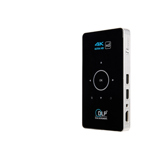 Syta mới xách tay Mini Chiếu C6 70ANSI Lumens Android <span class=keywords><strong>9</strong></span> LED Đèn DLP thông minh 3D chiếu với pin - Product Image 1