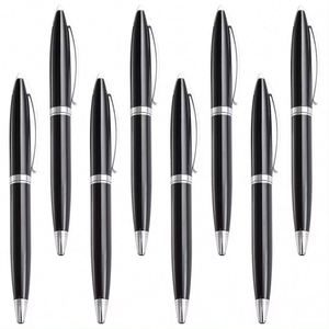 Bolígrafo de Metal Negro de Lujo Personalizado de Alta Gama con Logotipo Personalizado, Grabado Láser de 1.0 mm, para Negocios, Ejecutivos, Oficina, Escuela - Product Image 5