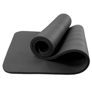 Nbr Yoga Mat 185x61x1cm Thickened Non Slip Shock Absorbing For Men Aerobics Exercise Mat - Product Image 2