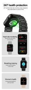 Nuevo Reloj Inteligente Serie <span class=keywords><strong>GT</strong></span> 2026 para Hombre, Pantalla Completa de 1.53'', Regalo de San Valentín, Llamadas Bluetooth, Multifuncional para Negocios - Product Image 4
