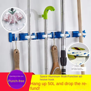 Portascope e Portamocio in Silicone di Alta Qualità con Supporto a Parete in Lega di Alluminio per Organizzazione Domestica - Product Image 3