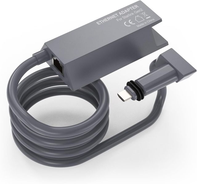 Starlink Ethernet Adapter for Starlink GEN2/V2 Satellite Internet - High Performance, High Quality,In Stock