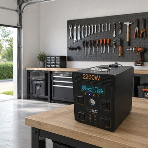 Estación de Energía Solar Portátil para el Hogar y Vehículos, Inversor de 12V/24V a 220V, Carga Rápida para Exteriores - Product Image 5