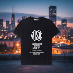 T-shirt unisexe 210GSM 100% coton, décontracté, imprimé DTF, respirant, durable, t-shirt pour homme - Product Image 3