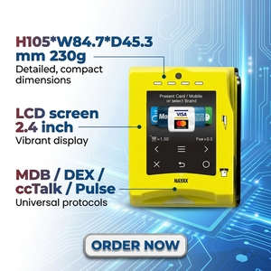 Terminal de Tarjeta con Pantalla Táctil Multifunción Nayax, Compatible con Varias Tarjetas Bancarias, Pago sin Efectivo - Product Image 1