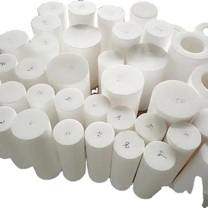 Оптовая продажа 100% первичного экструдированного наполненного ПТФЭ сырья: белый пластиковый круглый пруток из ПТФЭ - Product Image 4