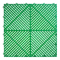 Dalles de sol de garage emboîtables résistantes, revêtement de sol en plastique antidérapant et résistant à l'huile pour atelier automobile et entrepôt