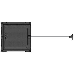 Nuovo Ammortizzatore per Stufa in Ghisa Z104 Eco-Friendly - Canale Fumi 160x160mm con Asta Estesa per Cucina, <span class=keywords><strong>Bagno</strong></span> e Soggiorno - Product Image 1